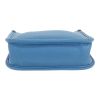 Borsa a tracolla Prada   in pelle martellata blu - Detail D1 thumbnail