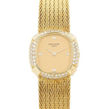 Montre Patek Philippe Ellipse Lady en or jaune Ref: Patek Philippe - 4508  Vers 1980