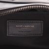 Saint Laurent  Lou Sac Caméra shoulder bag  in black chevron quilted leather - Detail D2 thumbnail