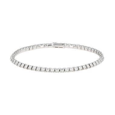 Bracciale Cartier Lignes Essentielles in oro bianco e diamanti