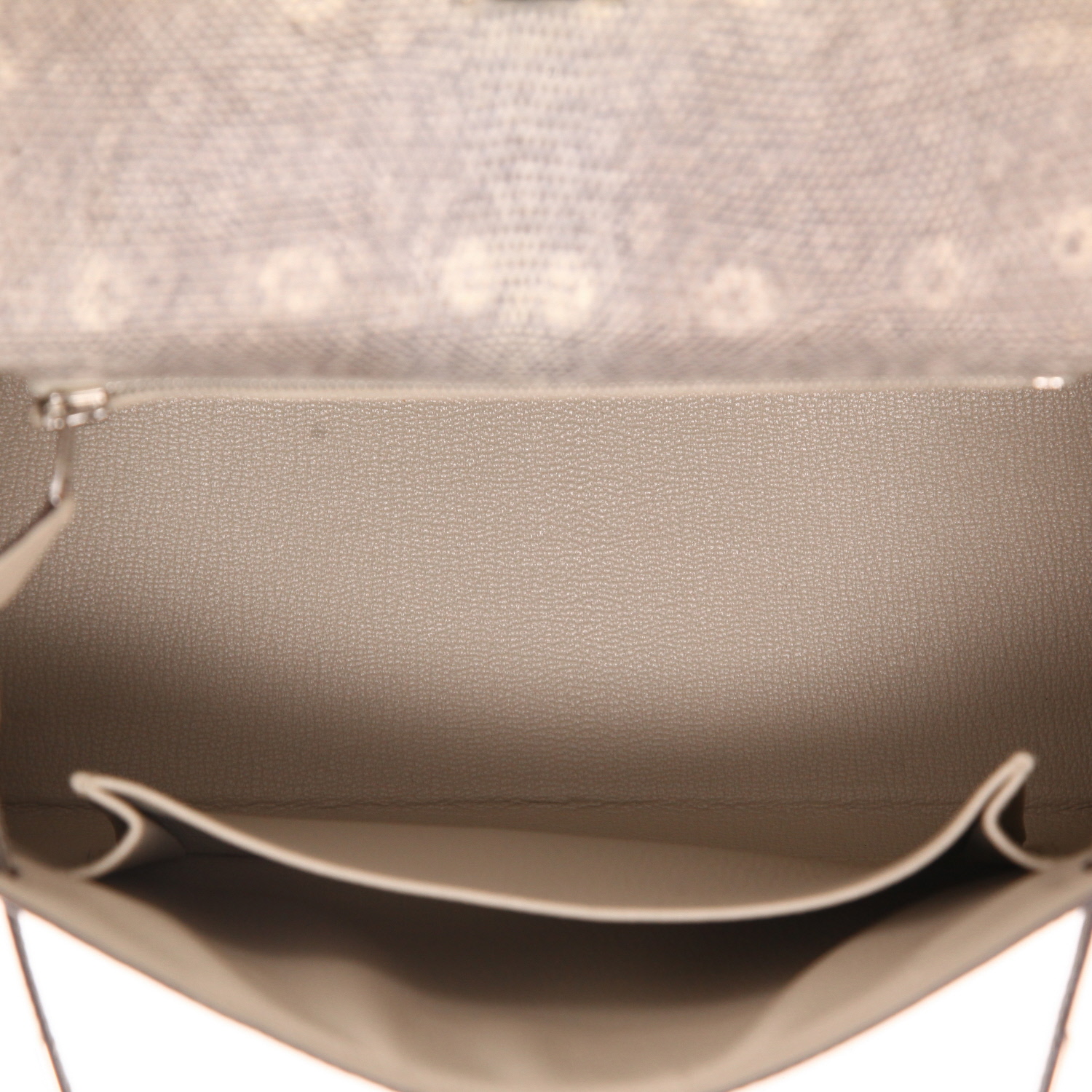 Bolso de mano Hermès  Kelly 25 cm en piel de lagarto Ombré - Detail D3