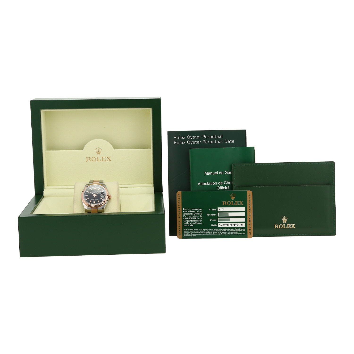 Montre Rolex Datejust Lady en or et acier Ref: Rolex - 178271  Vers 2006 - Detail D2