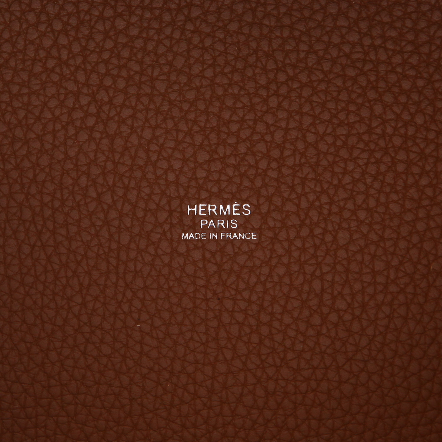Sac à main Hermès  Picotin 22 cm en cuir togo gold - Detail D2