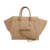 Bolso de mano Celine  Phantom en cuero beige - 360 thumbnail