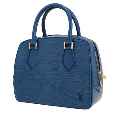 Sac à main Louis Vuitton  Sablons en cuir épi bleu
