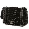 Bolso de mano Chanel  Timeless en tweed negro - 00pp thumbnail