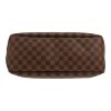 Louis Vuitton  Delightful bag worn on the shoulder or carried in the hand  in ebene damier canvas  and brown leather - Detail D1 thumbnail
