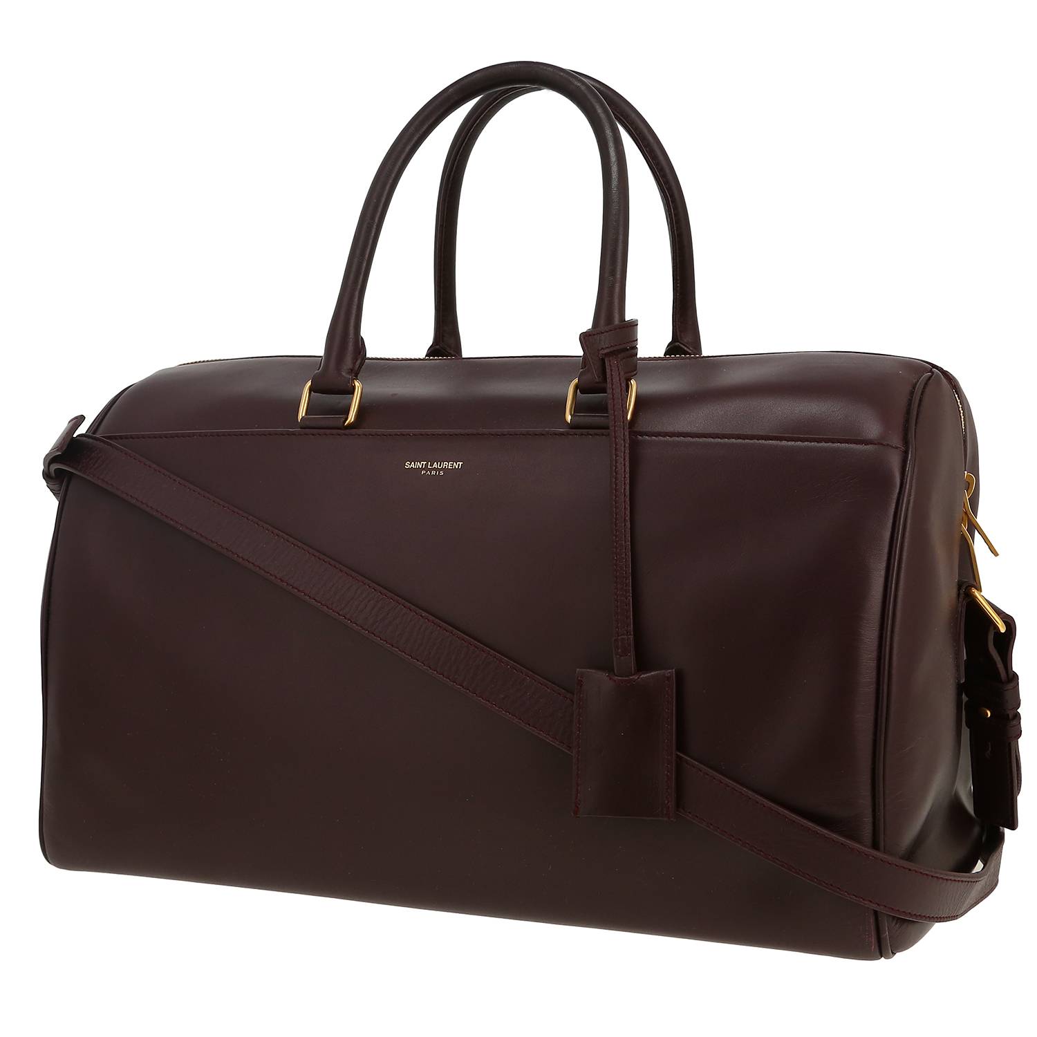 Borsa Saint Laurent  Duffle in pelle plum
