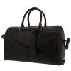 Bolso de mano Saint Laurent  Duffle en cuero negro - 00pp thumbnail
