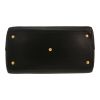 Saint Laurent  Duffle handbag  in black leather - Detail D1 thumbnail