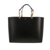 Shopping bag Saint Laurent   in pelle nera - 360 thumbnail