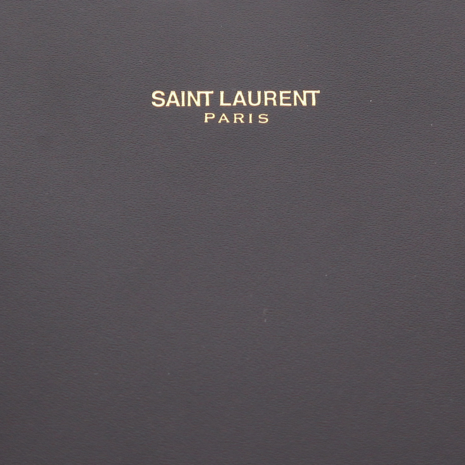 Shopping bag Saint Laurent  Shopping in pelle nera - Detail D2