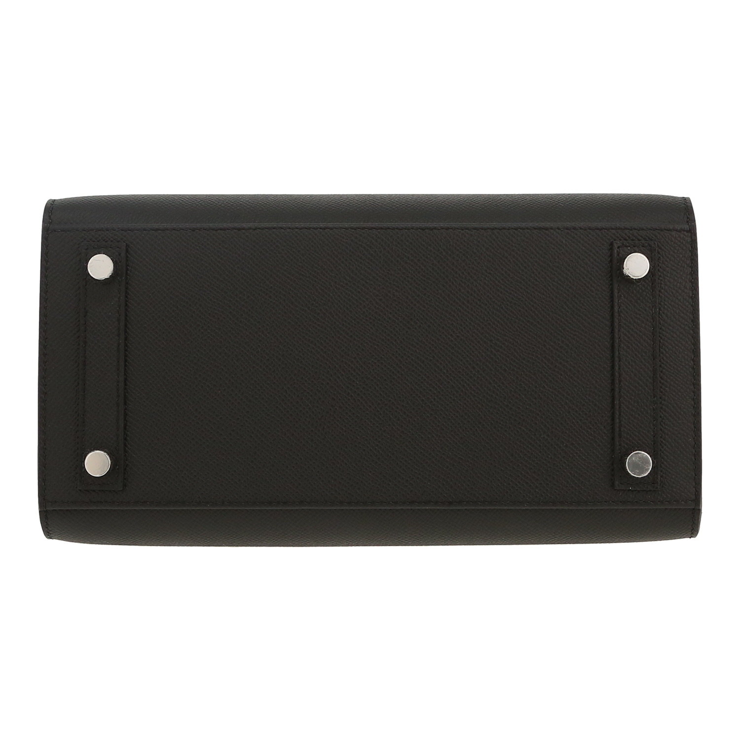 Hermès  Birkin 25 cm handbag  in black epsom leather - Detail D1