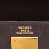 Bolso de mano Hermès  Kelly 32 cm en cuero box marrón - Detail D2 thumbnail