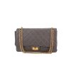 Sac bandoulière Chanel  2.55 en cuir matelassé gris - 360 thumbnail