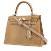 Hermès  Kelly 25 cm handbag  in beige lizzard - 00pp thumbnail