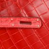 Sac à main Hermès  Birkin 30 cm en crocodile porosus rouge - Detail D4 thumbnail