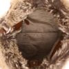 Prada   handbag  in beige canvas  and beige synthetic furr - Detail D3 thumbnail
