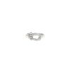 Anello Fred Force 10 modello medio in oro bianco e diamanti - 360 thumbnail
