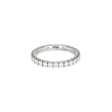 Alianza Cartier Etincelle de platino y diamantes