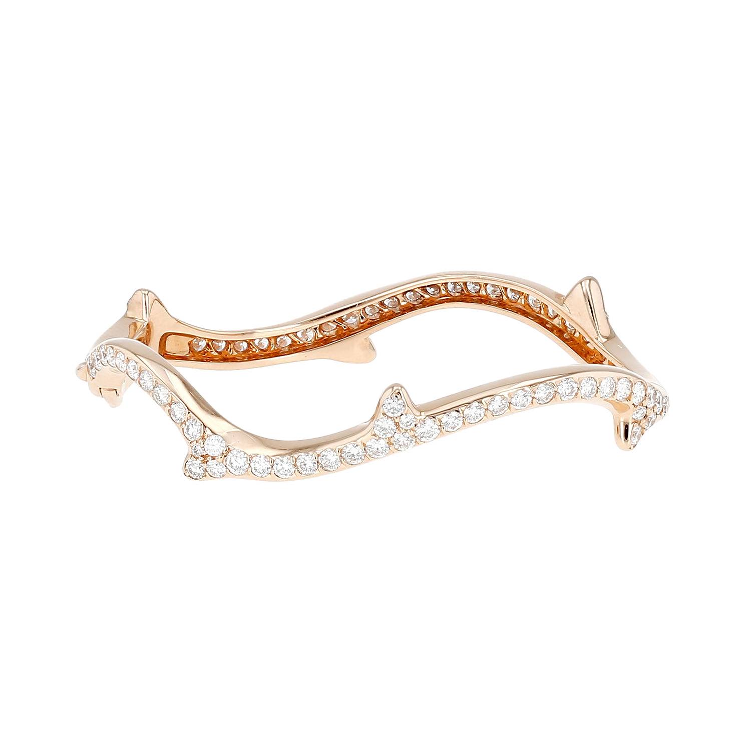 Bracelet Dior Bois de Rose en or rose et diamants