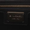 Borsa a tracolla Bulgari  Serpenti in pelle trapuntata bianca nera e verde - Detail D2 thumbnail