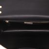Borsa a tracolla Bulgari  Serpenti in pelle trapuntata bianca nera e verde - Detail D3 thumbnail