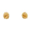 Paire de boucles d'oreilles Vintage  en or jaune - 00pp thumbnail