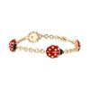 Cartier   1990's bracelet in yellow gold and enamel - 00pp thumbnail
