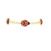 Cartier   1990's bracelet in yellow gold and enamel - 360 thumbnail
