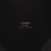 Hermès  Sabot Pluch handbag  in black box leather  and black sheepskin - Detail D2 thumbnail