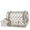 Borsa Chanel  Timeless in pelle verniciata e foderata argentata - 00pp thumbnail