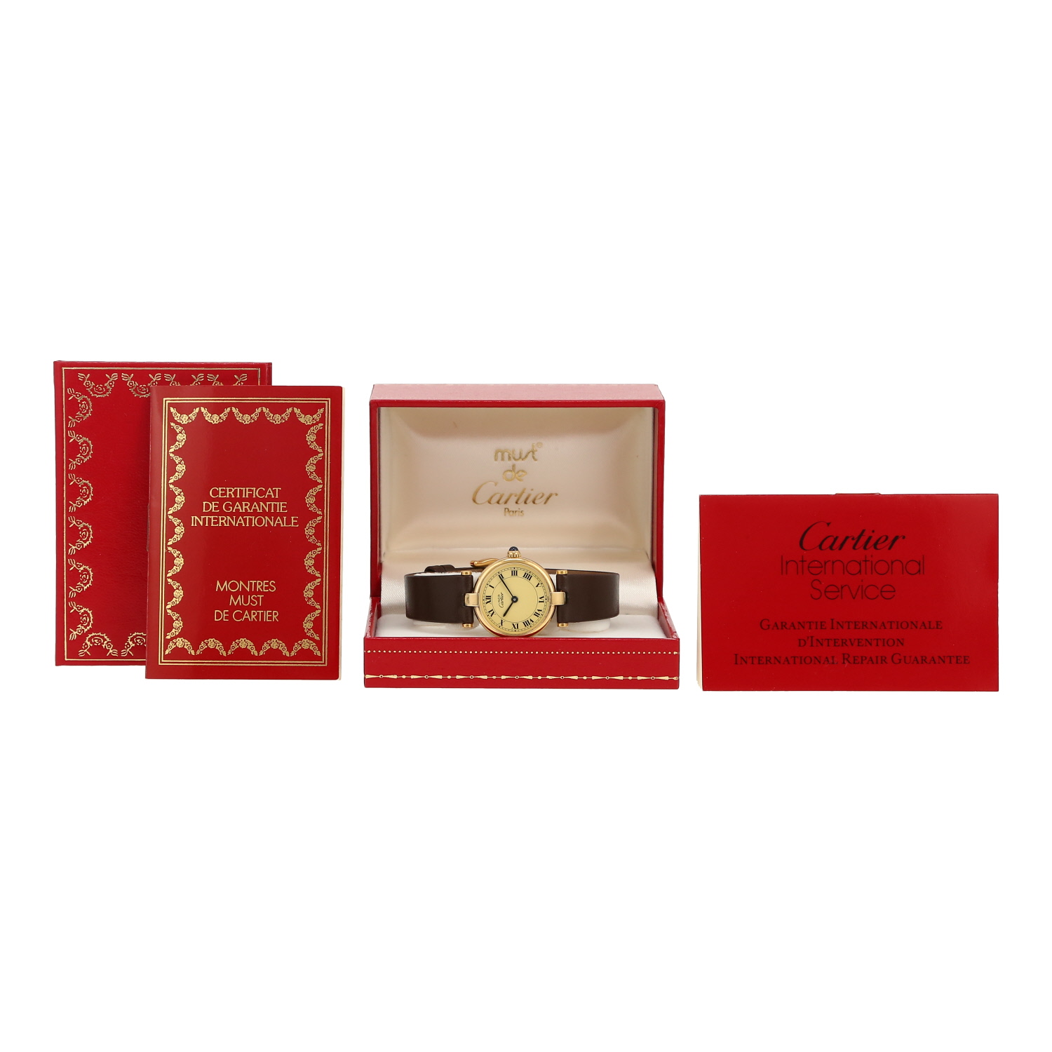 Cartier Must Vendôme  in vermeil Ref: Cartier - 590004  Circa 1993