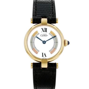 Reloj Cartier Must Vendôme de plata dorada Ref: Cartier - 590004  Circa 1990