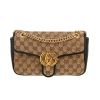 Gucci  GG Marmont shoulder bag  in beige "sûpreme GG" canvas  and black leather - 360 thumbnail