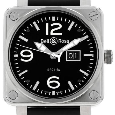 Reloj Bell & Ross BR01 de acero Ref: Bell & Ross - BR01-96  Circa 2014