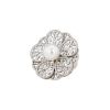 Bague Chanel Camélia Dentelle en or blanc, diamants et perle de culture blanche - 00pp thumbnail