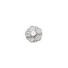 Bague Chanel Camélia Dentelle en or blanc, diamants et perle de culture blanche - 360 thumbnail