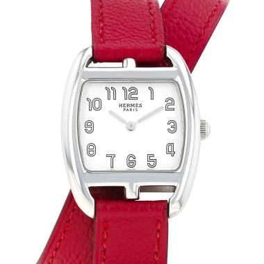 Reloj Hermès Cape Cod Tonneau de acero Ref: Hermès - CT1.210  Circa 2011