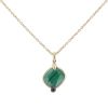 Collana Pomellato Ritratto modello grande in oro rosa, malachite e diamanti nero - 00pp thumbnail