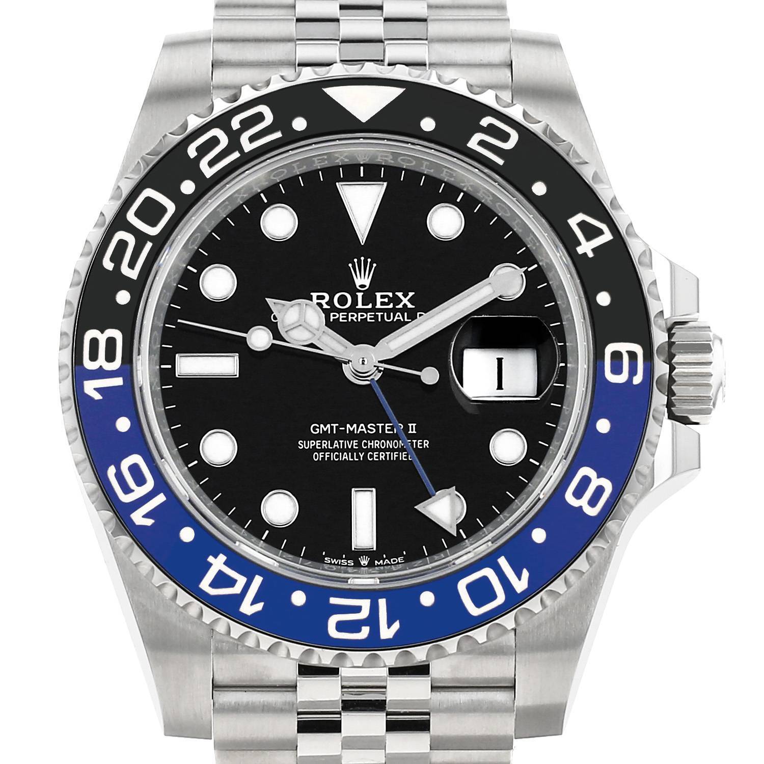 Orologio Rolex GMT-Master II in acciaio Ref: Rolex - 126710BLNR  Circa 2020