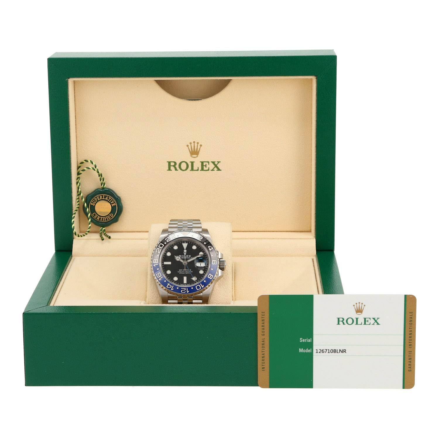 Rolex GMT-Master II  in stainless steel Ref: Rolex - 126710BLNR  Circa 2020
