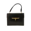 Hermès   handbag  in black box leather - 360 thumbnail