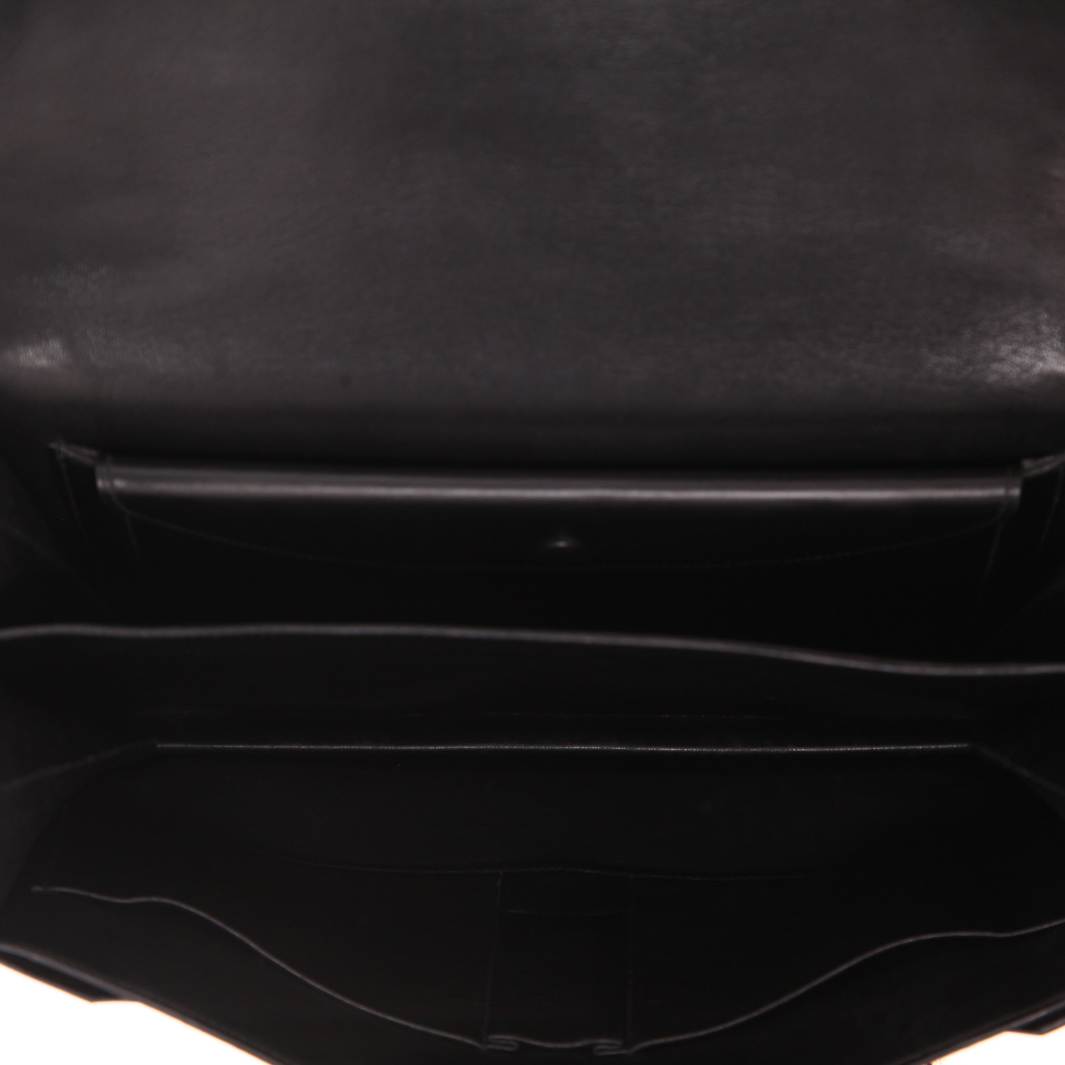 Sac à main Hermès   en cuir box noir - Detail D3