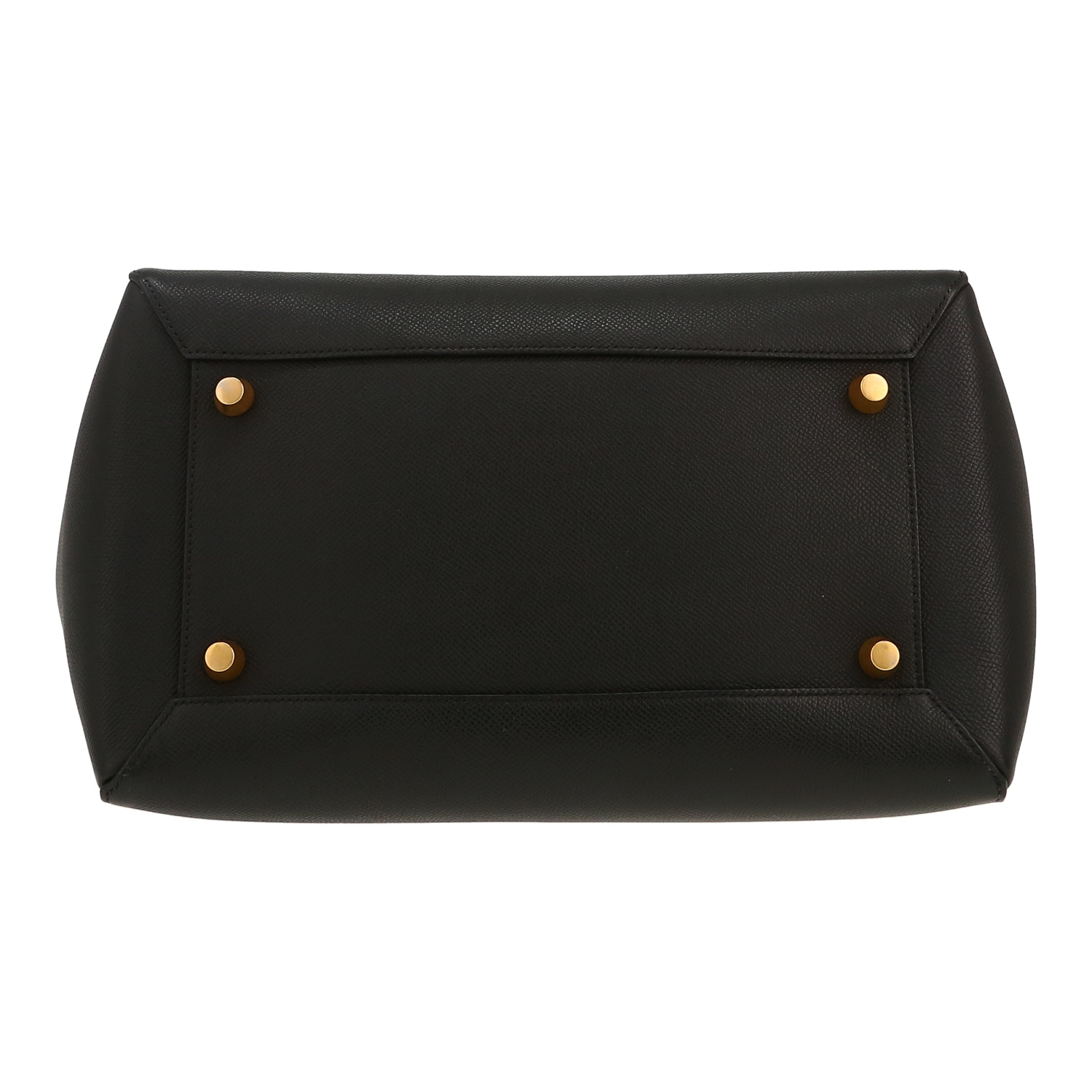 Celine  Belt handbag  in black grained leather - Detail D1