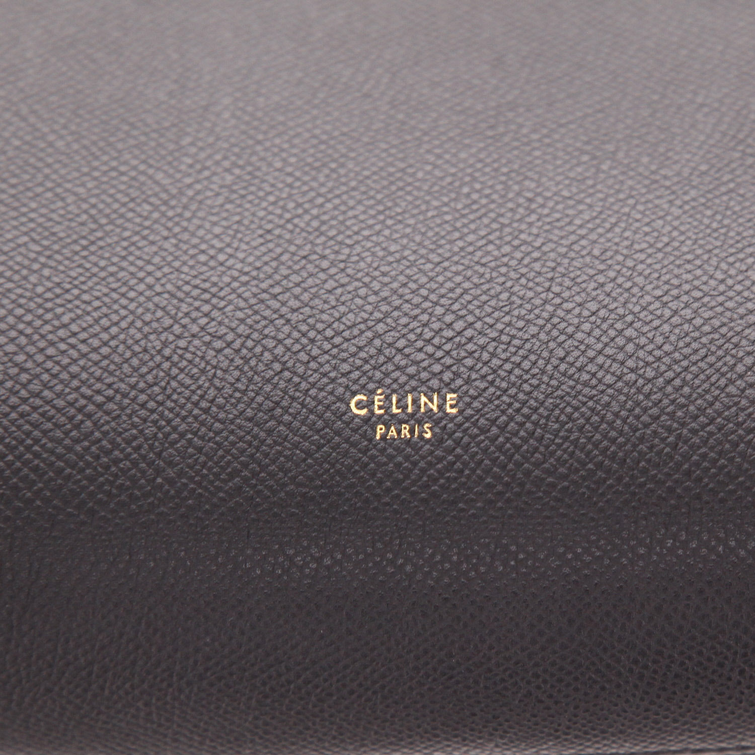 Borsa Celine  Belt in pelle martellata nera - Detail D2