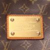 Louis Vuitton  Galliera handbag  in brown monogram canvas  and natural leather - Detail D2 thumbnail