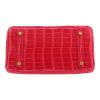 Sac à main Hermès  Birkin 25 cm en crocodile niloticus Rose extrême - Detail D1 thumbnail