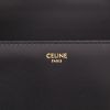 Celine  Triomphe Teen shoulder bag  in black leather - Detail D2 thumbnail