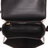 Celine  Triomphe Teen shoulder bag  in black leather - Detail D3 thumbnail